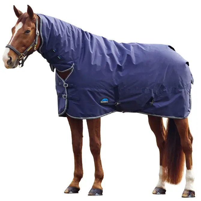 Weatherbeeta ComFiTec Tyro Turnout Combo Neck 220G Navy/Charcoal