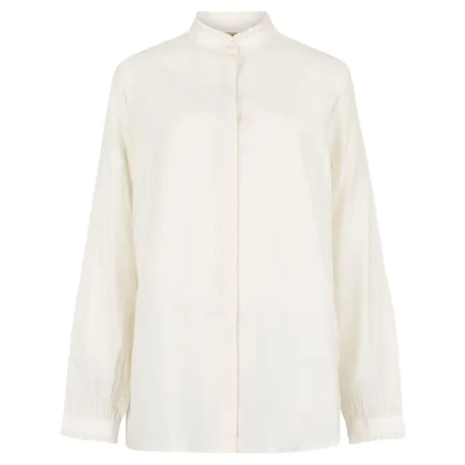 Dubarry Ladies Iris Ruffle Trim Blouse Ivory