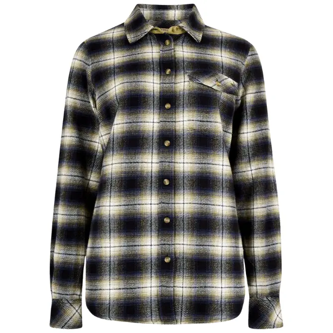 Dubarry Ladies Wildprivet Shirt Navy Check