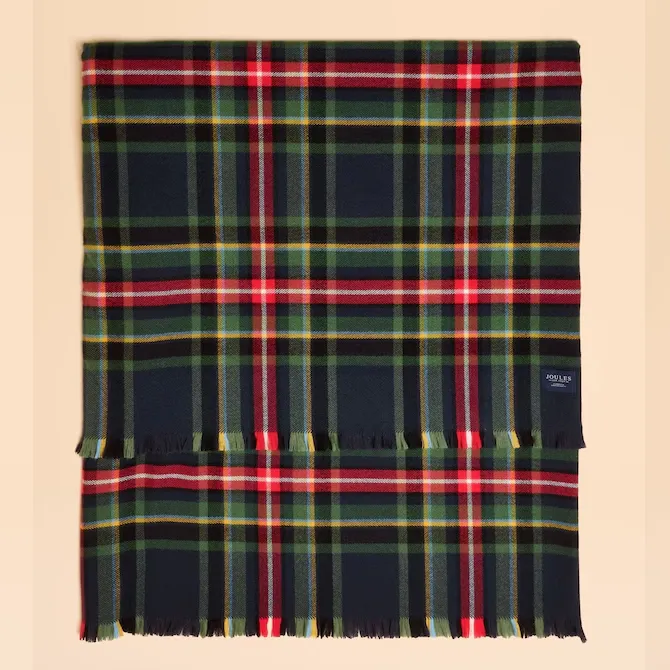 Joules Bracewell Scarf Navy
