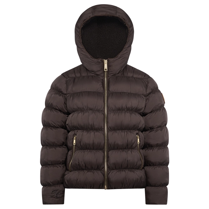 Holland Cooper Ladies Harrow Padded Jacket Chocolate