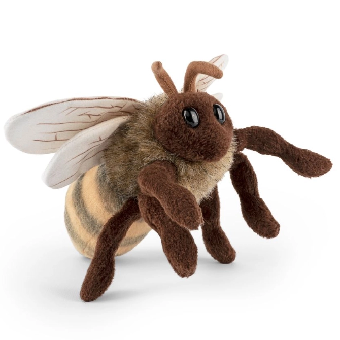 Living Nature European Honey Bee Soft Animal Toy