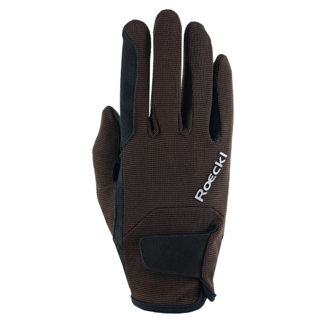Roeckl Adults Meura Riding Gloves Chocolate