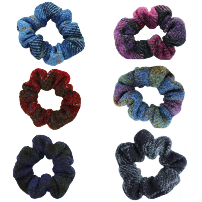 Heather Hats Harris Tweed Scrunchie