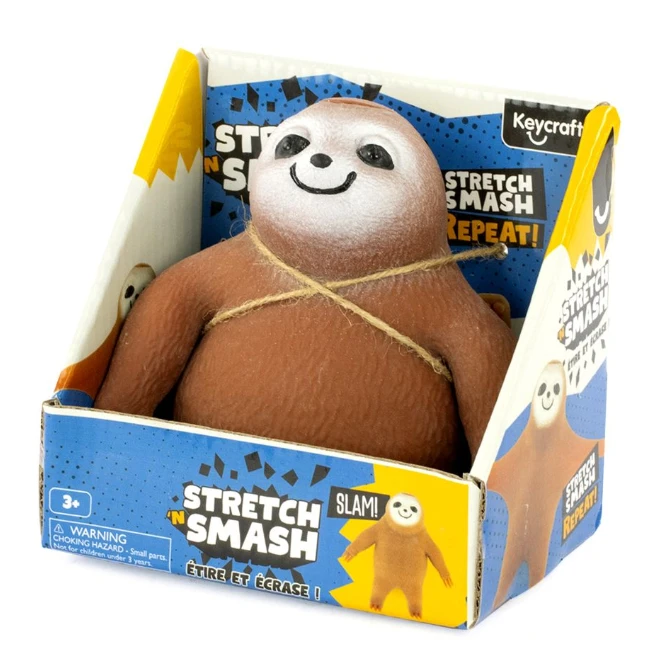 Keycraft Stretch 'N Smash Sloth Toy