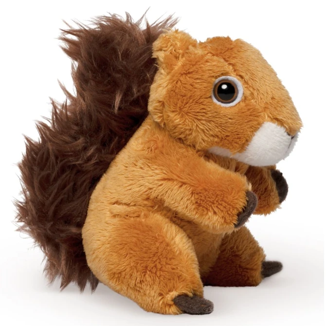 Living Nature Little Red Squirrel Stuffed Animal