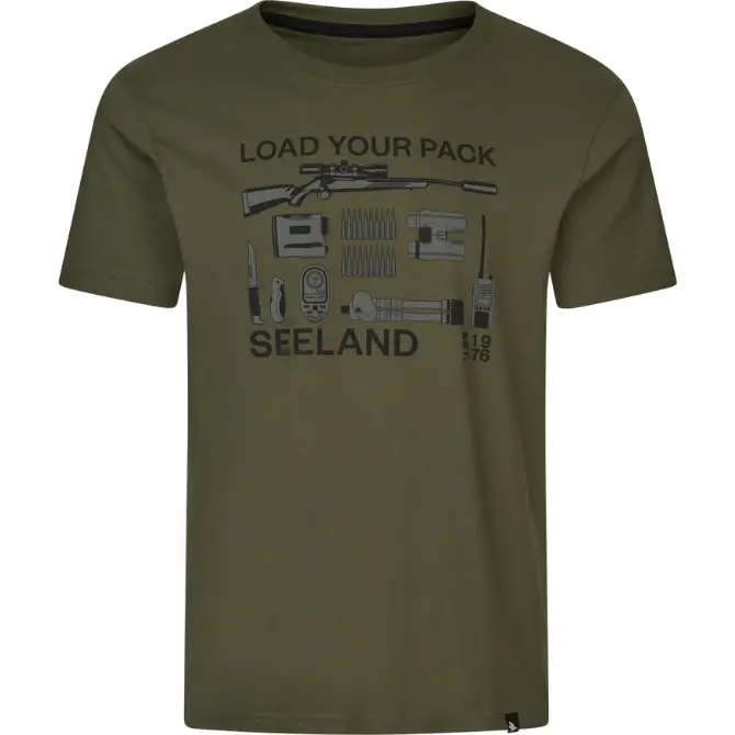 Seeland Mens Packing T-Shirt Grape Leaf