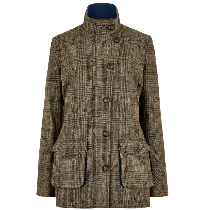 Dubarry Ladies Willow Tweed Utility Jacket Kelty Glen