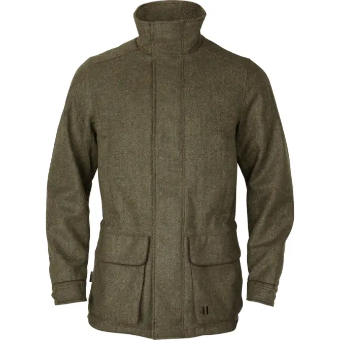 Harkila Mens Kenmore GTX Jacket Forest Green/Herringbone