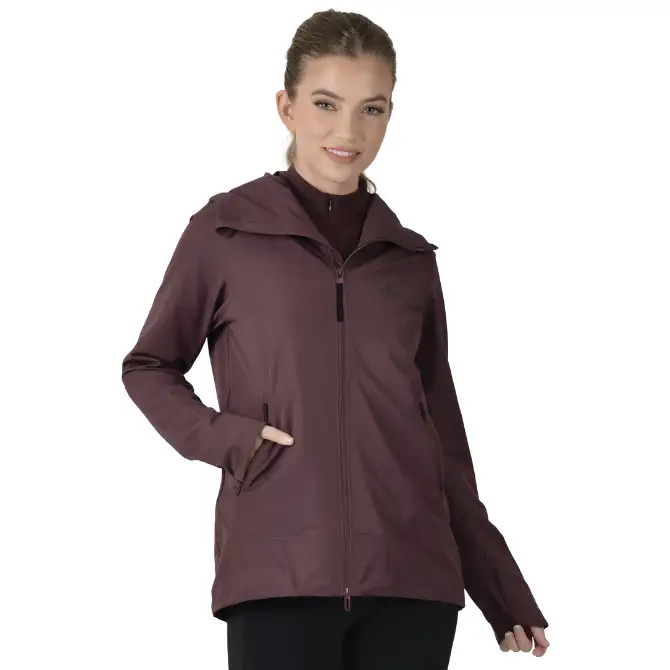 WeatherBeeta Ladies Abrasion Proof Stretch Riding Jacket Mulberry