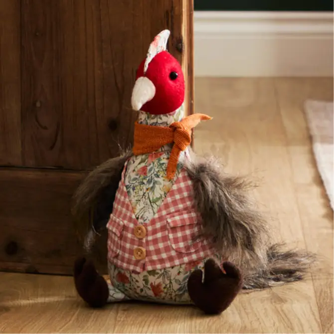 Riva Phineas Pheasant Door Stop Multi