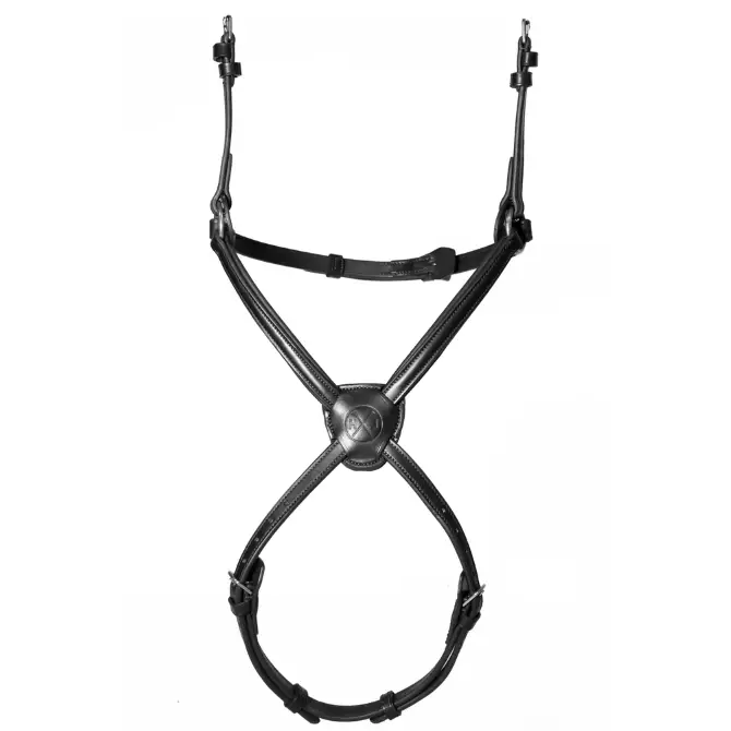 Henry James Double Buckle Figure 8 Grackle Noseband