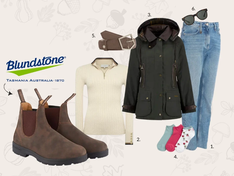 Chelsea Boots - Blundstone 585 Rustic Brown.