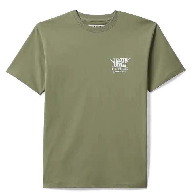 R.M.Williams Unisex Propect T Shirt Fatigue