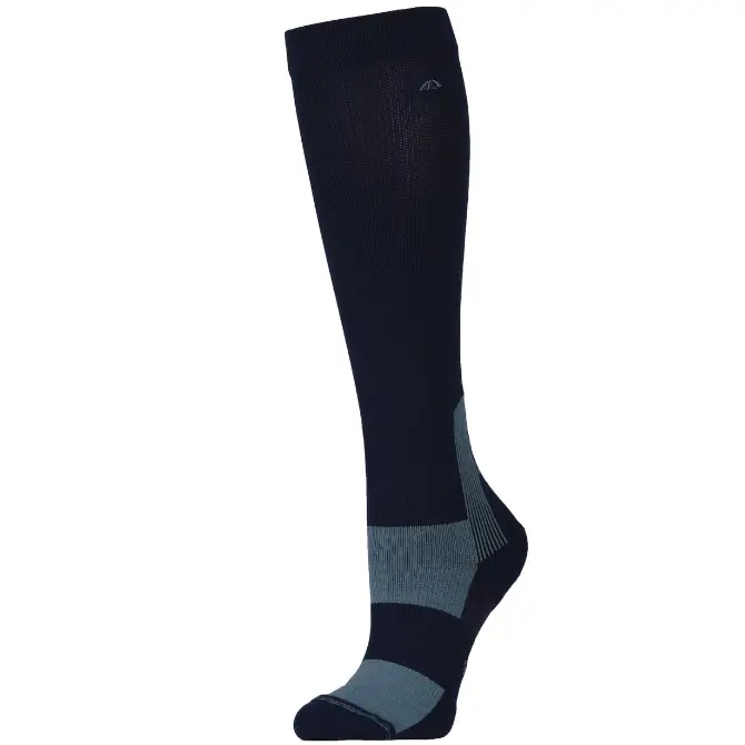 WeatherBeeta Performance Knee Length Riding Sock Navy/Slate Blue