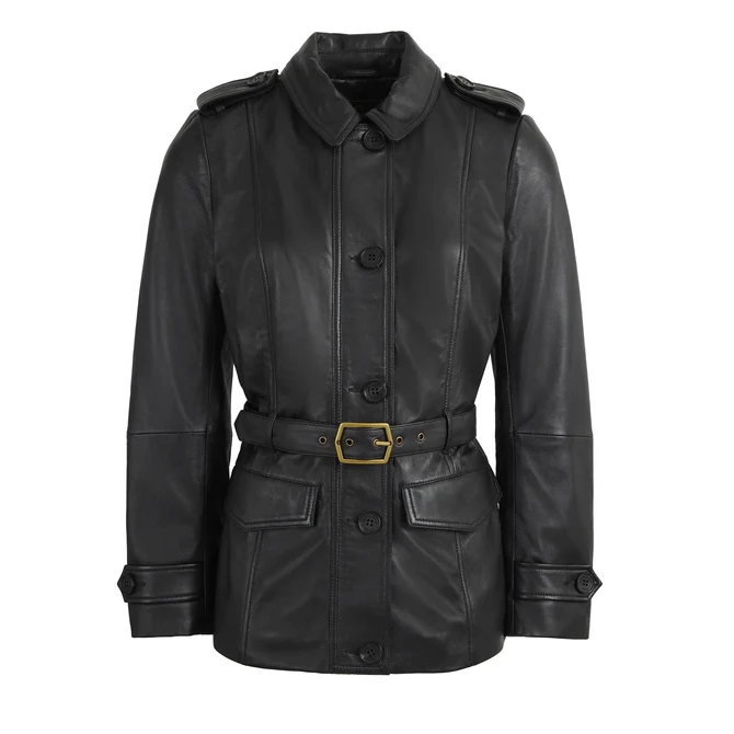 Fairfax & Favor Ladies Frances Jacket Black Leather