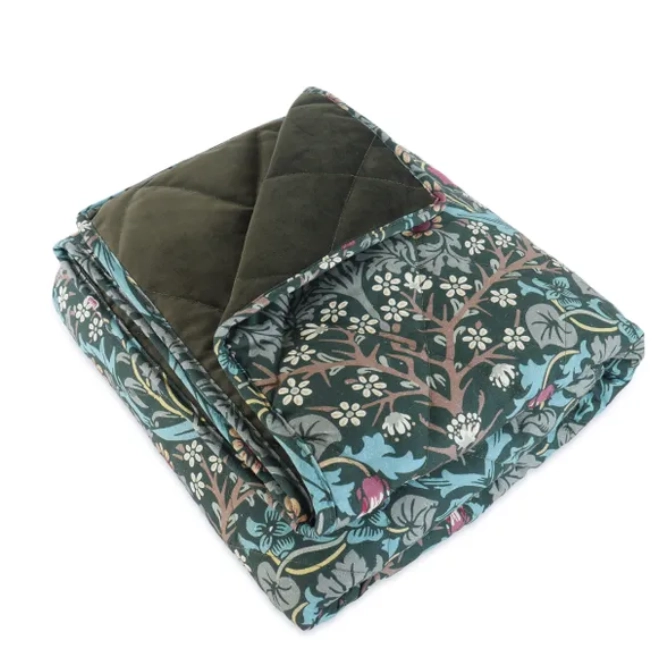William Morris Pet Blanket Blackthorn