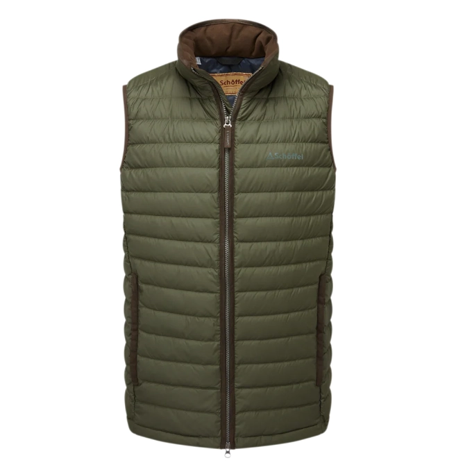 Schoffel Mens Bowden Down Gilet Woodland