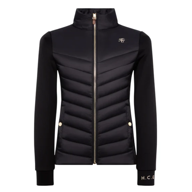 Holland Cooper Ladies Hybrid Equestrian Jacket Black