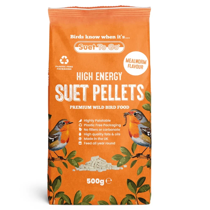 Suet To Go Pellets Mealworm 500g