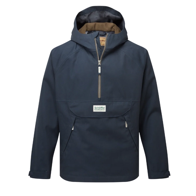 Schoffel Mens Overton Waterproof Anorak Carbon Navy