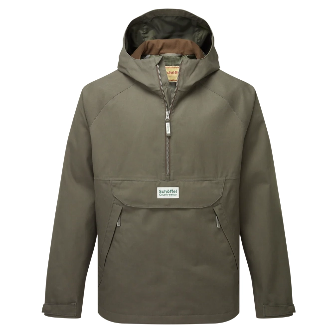 Schoffel Mens Overton Waterproof Anorak Tundra
