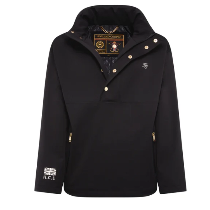 Holland Cooper Ladies Chiltern Quarter Zip Jacket Black