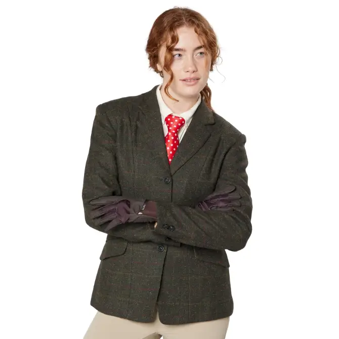 Cameo Ladies Tweed Jacket Seaweed