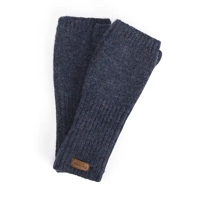 Barbour Pendle Wristwarmer Gloves Navy