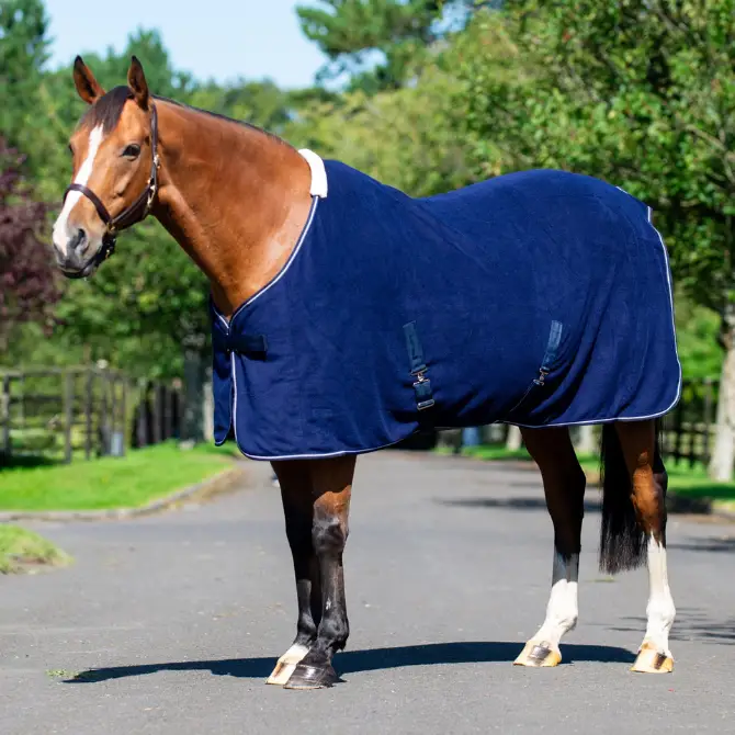 Mackey Equi-sential Fleece Cooler NavySilver