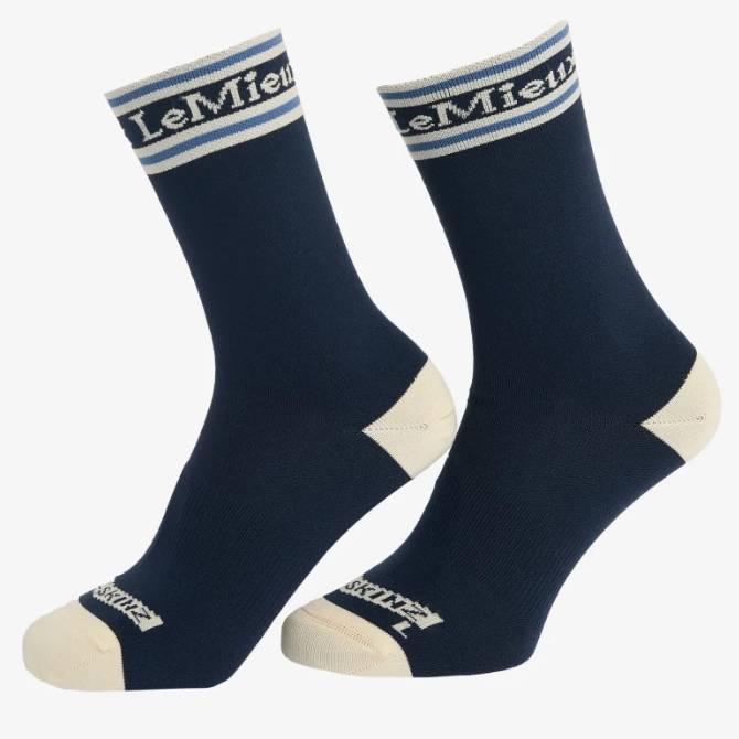 LeMieux x Sealskinz Anti-Blister Socks Navy