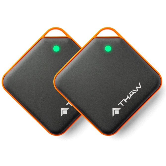 THAW™ Rechargeable Hand Warmer & LED Light (2 Pack)