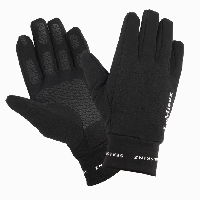 LeMieux x Sealskinz Lightweight Waterproof Glove Black