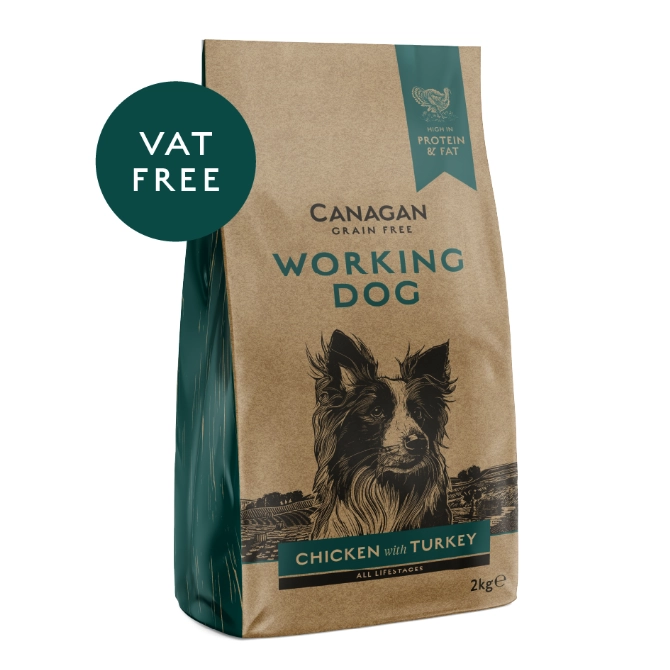 Canagan Working Dog Chicken With Turkey Dry Dog Food