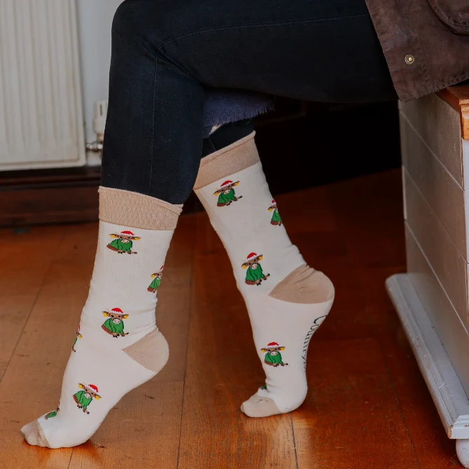 xmas highland sock 2