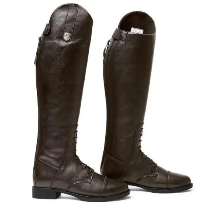 Mountain Horse Childrens Veganza Long Riding Boot Brown