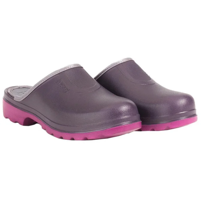 Aigle Ladies Taden Ultra Light Clog Aubergine