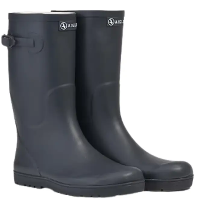 Aigle Childrens Woodypop 2 Wellington Boot Marine