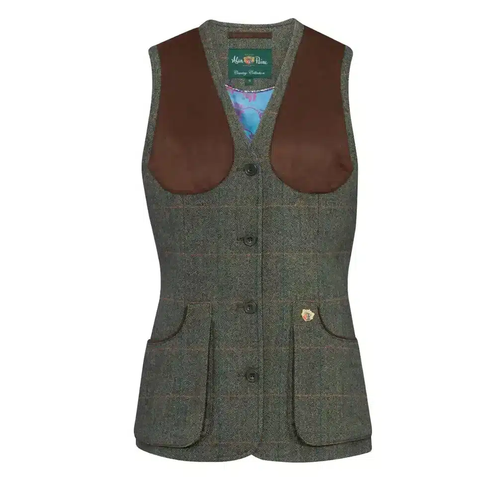 Alan Paine Ladies Combrook Waistcoat Spruce