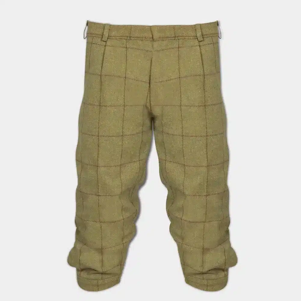 Alan Paine Mens Rutland Tweed Shooting Breeks Lichen