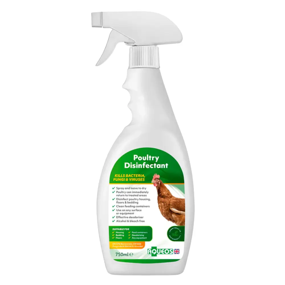 Aqueos Poultry Disinfectant Spray 750ml