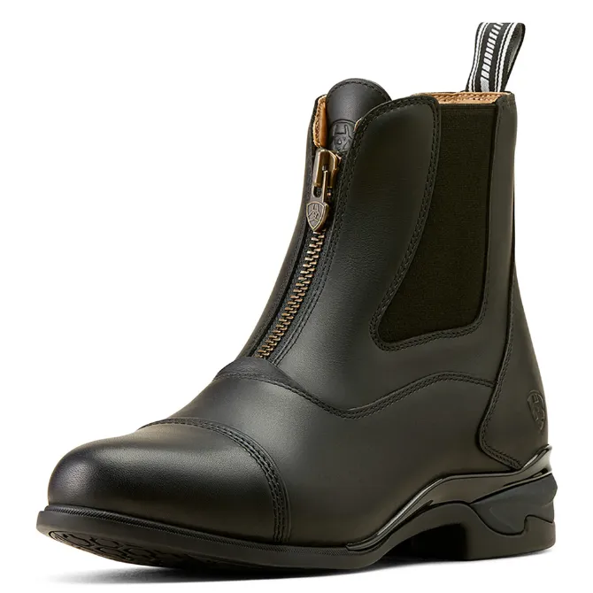 Ariat Ladies Devon Axis Pro Zip Paddock Boot Black