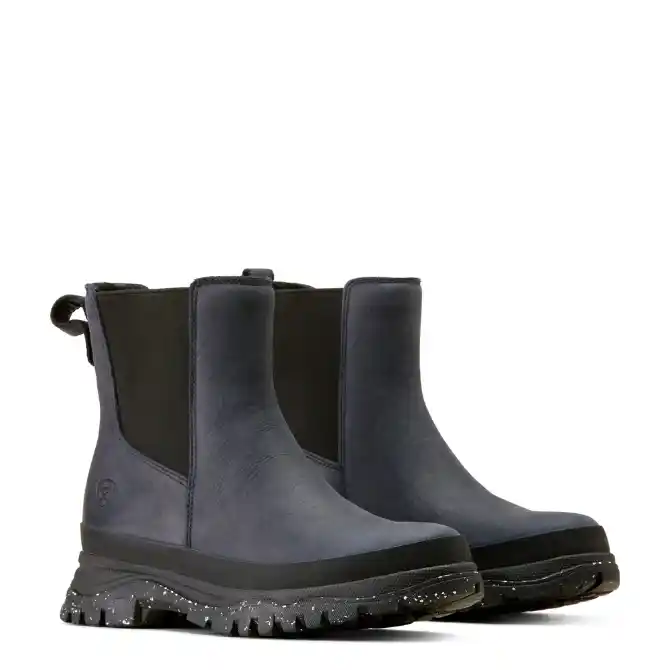 Ariat Ladies Moresby Twin Gore Waterproof Ankle Boot Navy