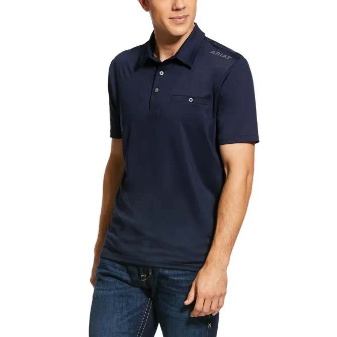 Ariat Mens Norco Polo Navy
