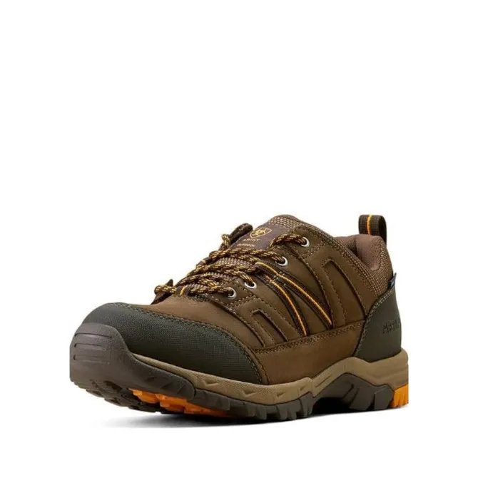 Ariat Mens Skyline Summit Low Waterproof Shoe Coffee