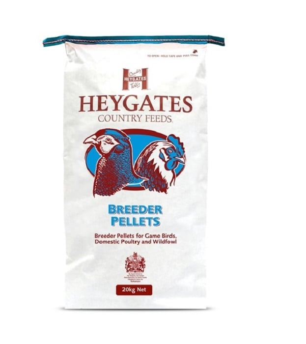 Heygates Game And Poultry Breeder Pellets-18%