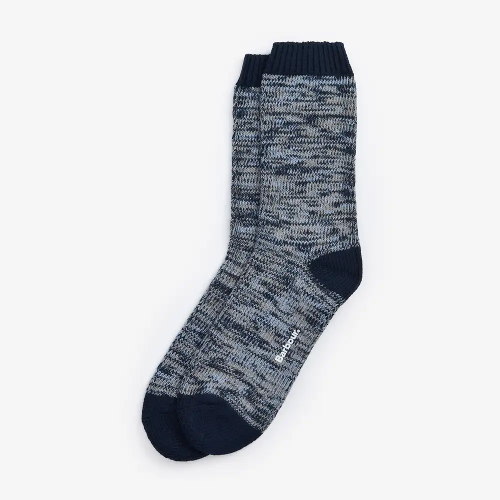 Barbour Bedrock Boot Sock Navy Mix