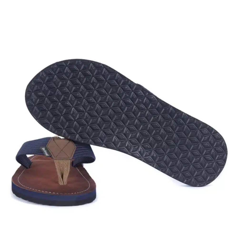 Barbour Mens Toeman Beach Sandal Navy4