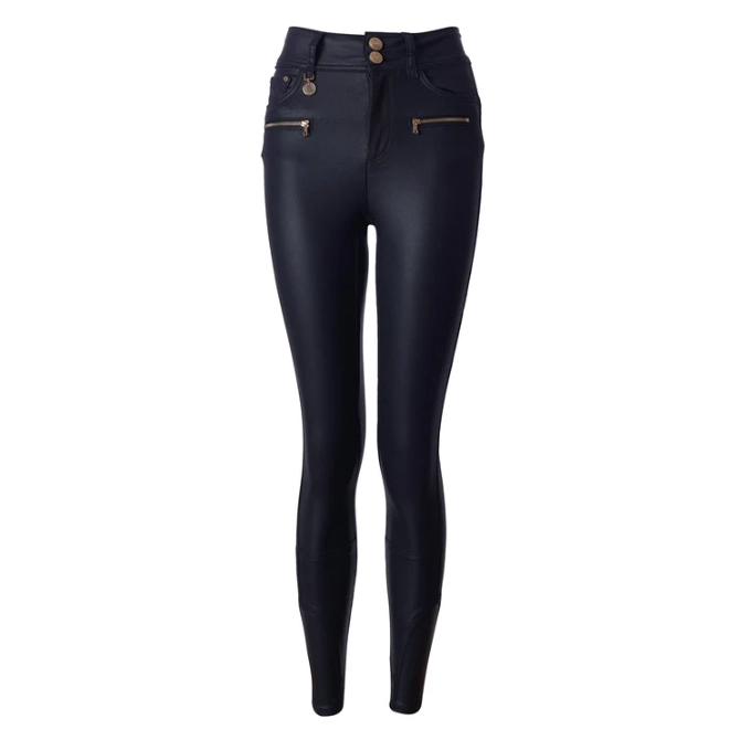 Holland Cooper Ladies Coated Jodhpur Jean Navy
