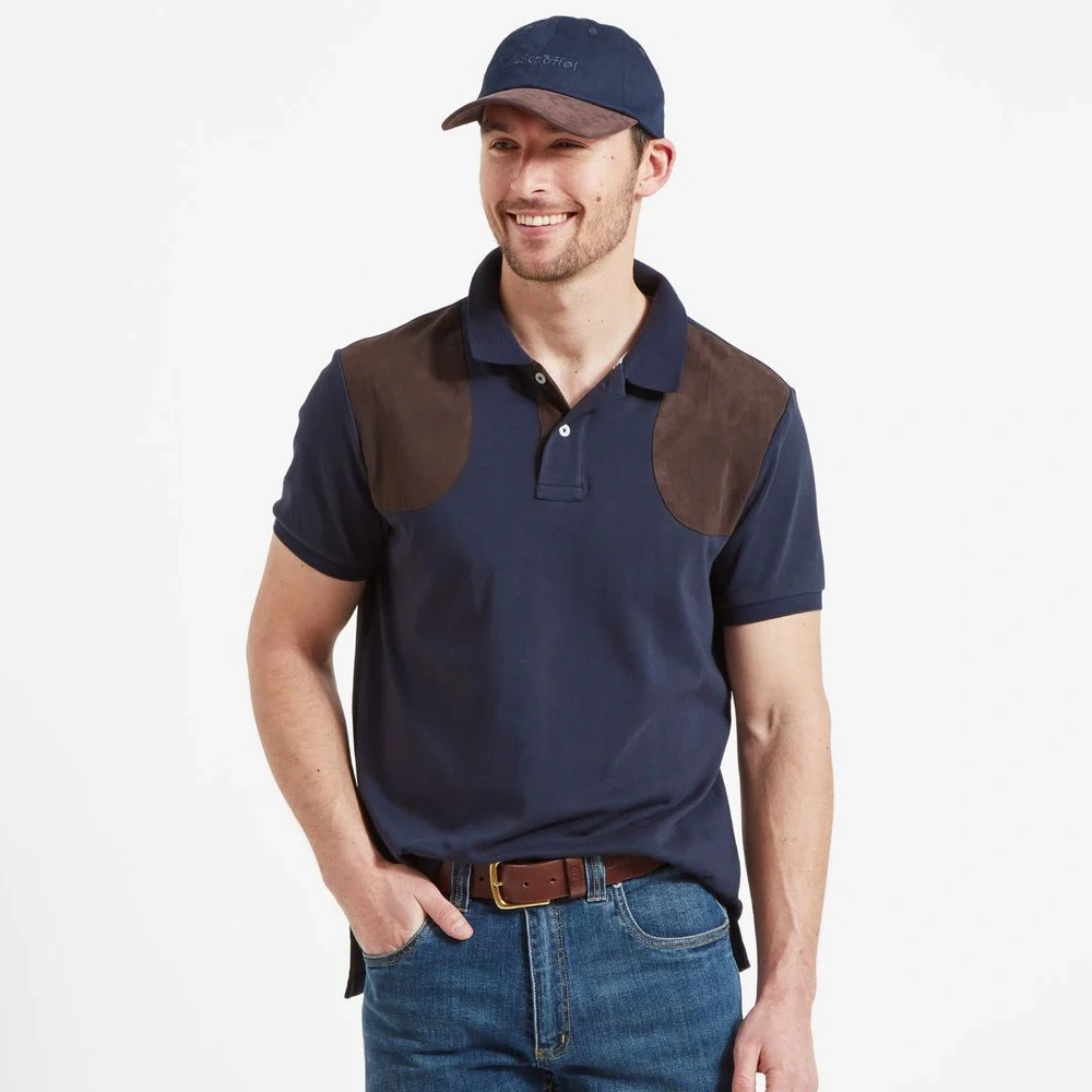Schoffel Mens Cordoba Polo Shirt Navy